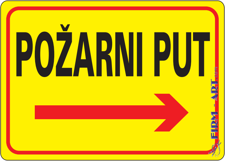 Opšte informacije - POŽARNI PUT DESNO (Sito štampa firm-art.com) 